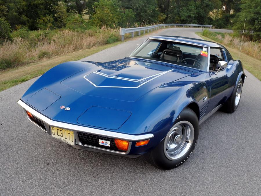  Chevrolet Corvette Stingray 350 LT1 1970 года  (фото 7 из 16)